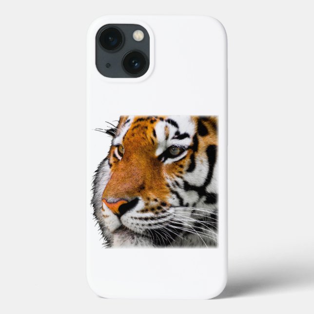Schönes Bengalisches Tiger Face Foto Case-Mate iPhone Hülle (Rückseite)