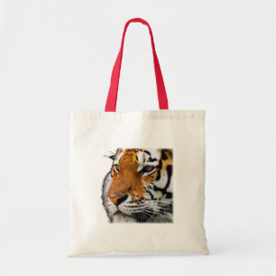 Schönes Bengalisches Tiger Face Foto Tragetasche