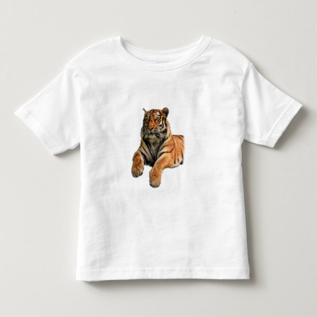 Schönes Bengalisches Tiger-Foto Kleinkind T-shirt (Vorderseite)