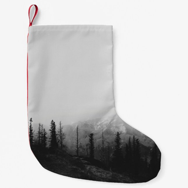 SCHÖNES BERGFLOSS KLEINER WEIHNACHTSSTRUMPF (Vorderseite)