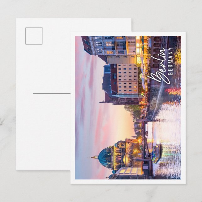 Schönes Berlin Deutschland Postkarte (Vorne/Hinten)