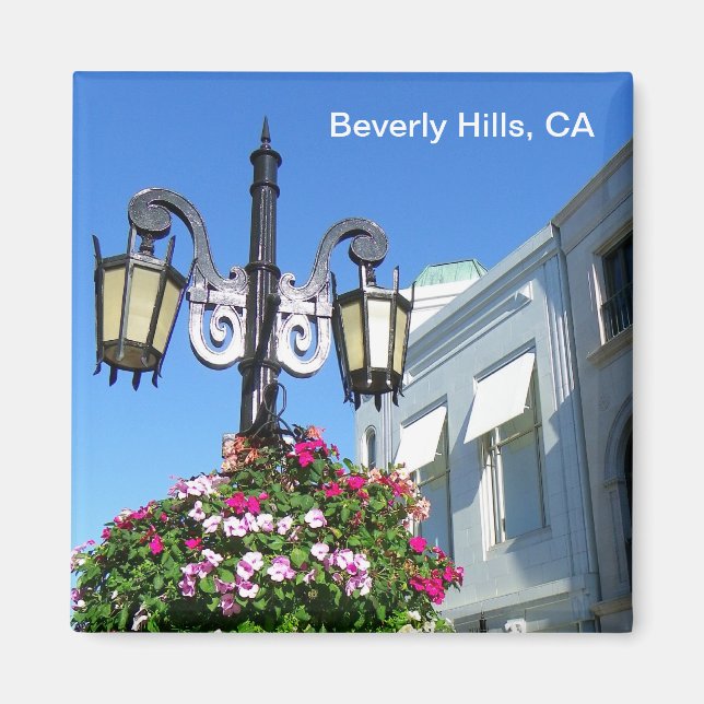 Schönes Beverly Hills Magnet! Magnet (Vorne)