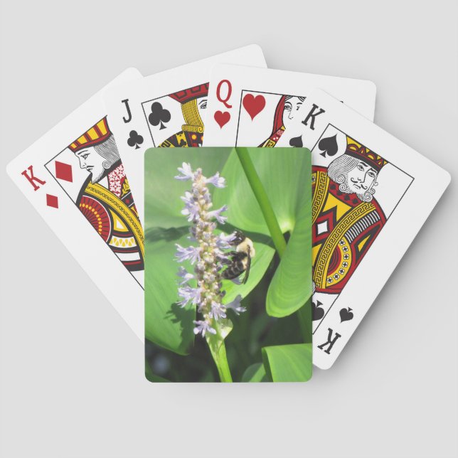 Schönes Bienendeck beim Kartenspielen Spielkarten (Rückseite)