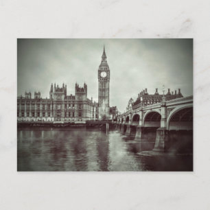Schönes Big Ben House London Postkarte