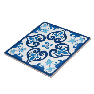 💙 Schönes blaues Azulejos III XXL Muster Ceram Fliese