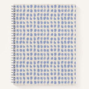 Schönes blaues und beiges Journal  Notizbuch