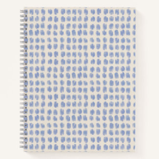Schönes blaues und beiges Journal  Notizbuch