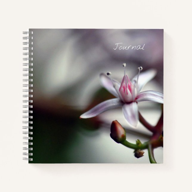 Schönes Blume Design SpiralNotebook Notizbuch (Vorderseite)