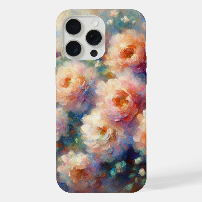 Schönes Blumendesign für Naturliebhaber iPhone 15 Pro Max Hülle (Rückseite)