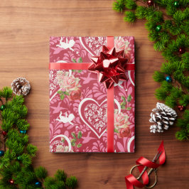 Schönes Blumendesign Geschenkpapier