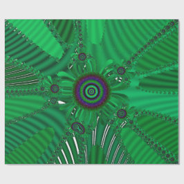 Schönes Blumenmuster  Geschenkpapier