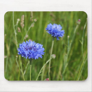 Schönes Blumenmuster Wiesen Blume Design Mousepad