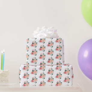 Schönes Blumenpapier für jeden Anlass Geschenkpapier