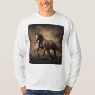 Schönes, braunes Pferdekissen T-Shirt