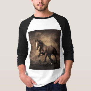 Schönes, braunes Pferdekissen T-Shirt