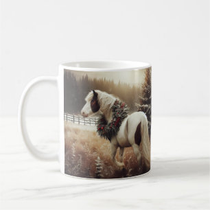 Schönes Brown Horse Reittier Liebe Kaffeetasse