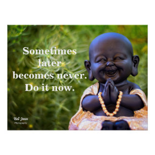 Schönes Budha Inspiration Poster