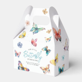 Schönes Butterfly-Mädchen zum Geburtstag Geschenkschachtel