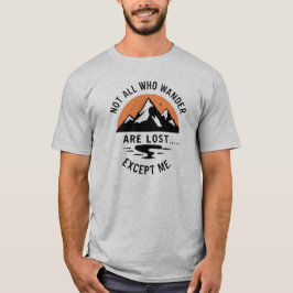 Schönes Camping-Design T-Shirt
