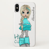 Schönes Cartoon Girl