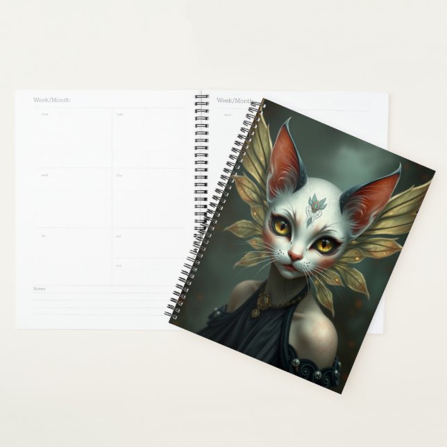 Schönes Cat Fairy-Portrait Planer (Anzeige)
