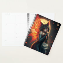 Schönes Cat Fairy-Portrait