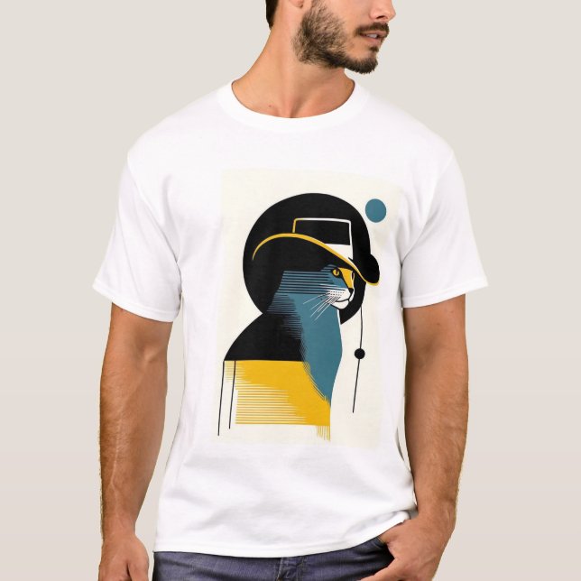 Schönes Cat T-Shirt (Vorderseite)