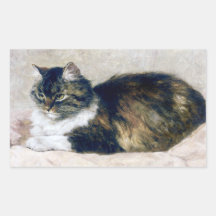 Schönes Cat Vintag Art Henriette Ronner Kniff