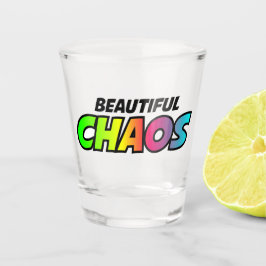 Schönes Chaos Schnapsglas