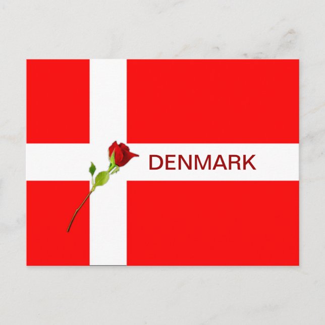 Schönes Dänemark Postcard! Postkarte (Vorderseite)