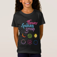 Schönes Design der Blume Galaxy Group