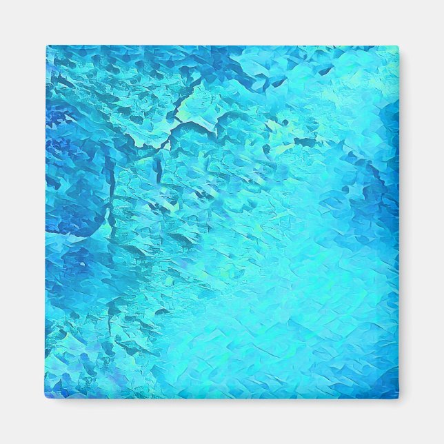 Schönes Design des tropischen Wassers Magnet (Vorne)
