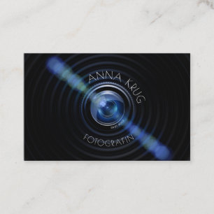Schönes Design Fotografie Visitenkarte