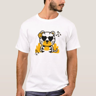 Schönes Design für Katzen Lieben T-Shirt