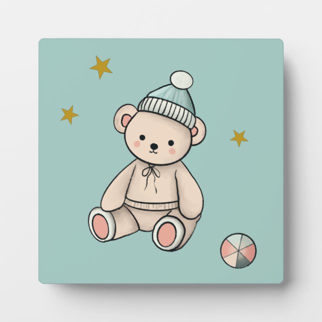 Schönes Design für Kinder Fotoplatte (Vorderseite)