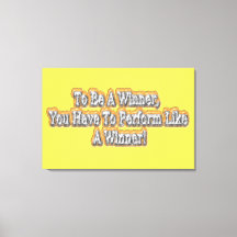 Schönes Design über "Ein Gewinner sein" Zitat! T-S