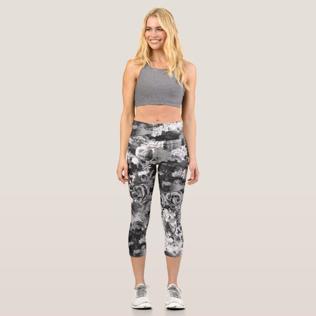 Schönes Detail 2 Capri Leggings (Vorderseite)