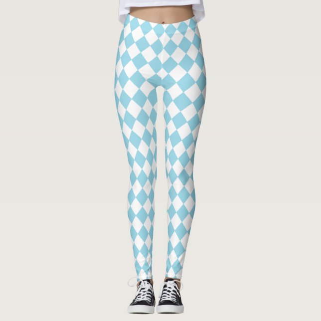 Schönes Diamond Muster Leggings (Vorderseite)