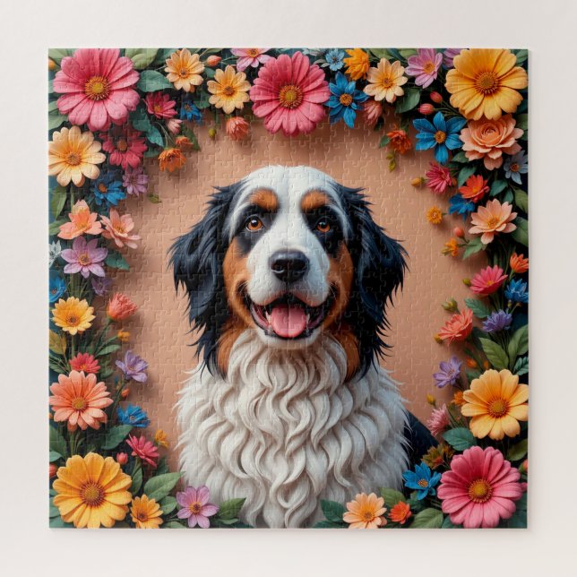 Schönes Dog Portrait (Vertikal)