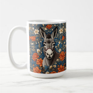 Schönes Donkey-Gesicht Elegante Kaffeetasse