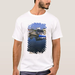 Schönes Dorf Peggy's Cove mit Hafen T-Shirt