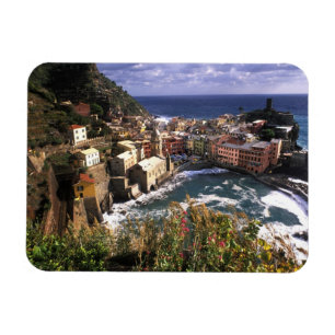 Schönes Dorf Vernazza in der Cinque Magnet