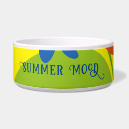 Schönes einfaches Blumendesign im Sommer Napf