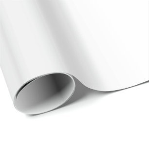 Schönes, einfaches weißes Satin Geschenkpapier