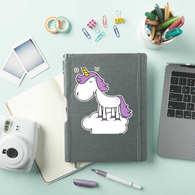 Schönes Einhorn Aufkleber (iPad Hülle)