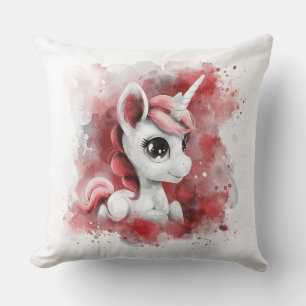 Schönes Einhorn für Baby's Room Throw Kissen