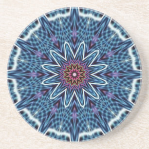 Schönes einzigartiges Mandala-Design Getränkeuntersetzer