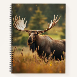 Schönes Elch-Notebook Notizbuch
