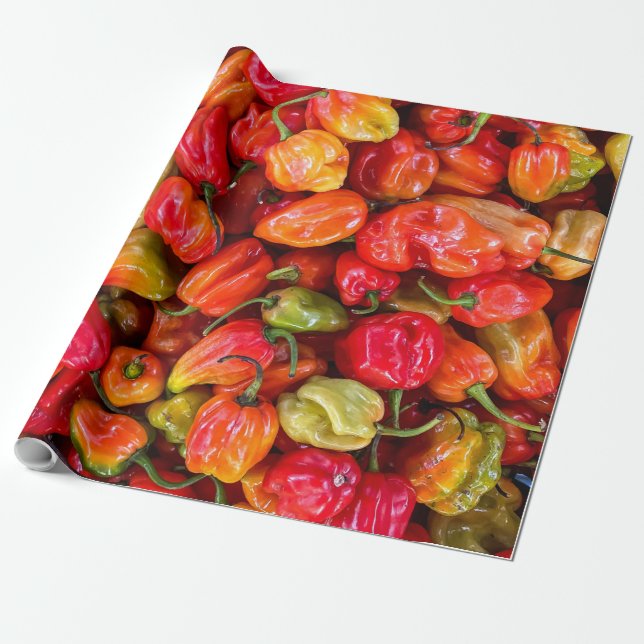 Schönes Essen Geschenkpapier (Ungerollt)