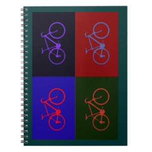 schönes Fahrrad . Fahrrad . Bike-Thema Notizblock